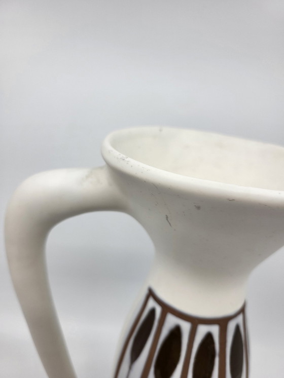 Image 1 of Jarra de cerámica Roger Capron "Fer de Lance", Francia, década de 1950