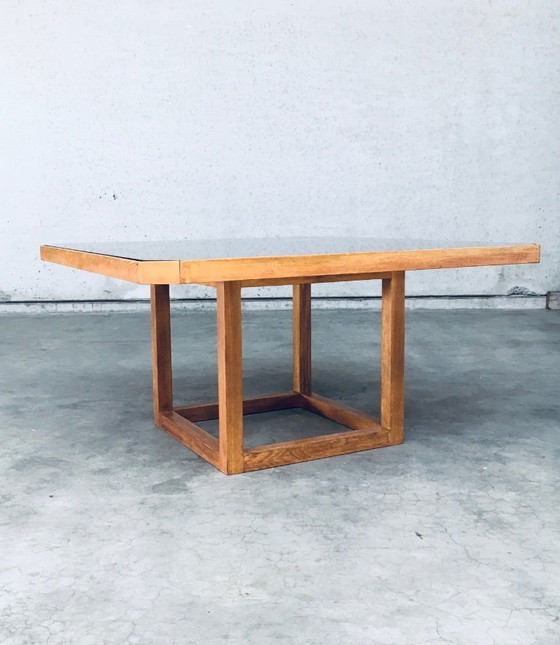 Image 1 of 1980's Postmodern Design Octagonal Square Dining Table