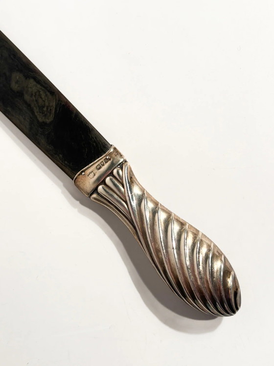Brieföffner aus Schildpatt und versilbertem Metall aus den 1920er Jahren – Dekorative Objekte (photo 3 of 6)
