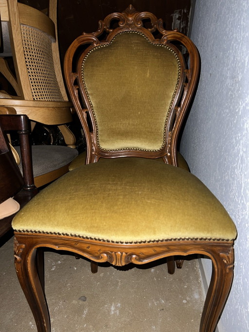 6 Barocke Esszimmerstühle