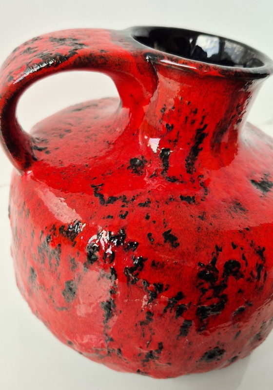 Image 1 of Rare Fat Lava Vase, designed by Ursula Beyrau for Gräflich Ortenburg'sche Keramik