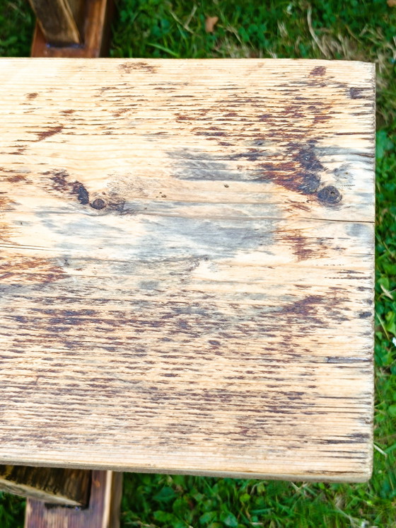 Image 1 of Banc en pin 1,18 m de longueur