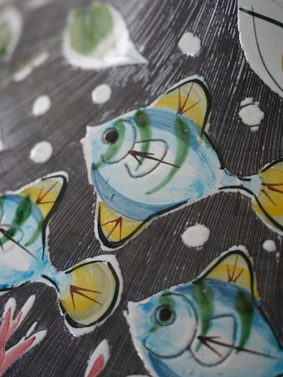 Image 1 of Lámpara colgante de cerámica Tilgmans de los años 50