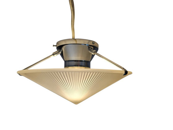 Image 1 of Mailand Iluminacion – Chinesischer Hut – Metall – Glas – Spanien – 3. Viertel des 20. Jahrhunderts