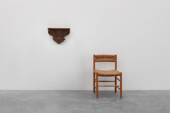 Image 1 of Antica consolle in legno intagliato da parete, Francia ca. 1850