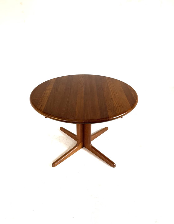 Image 1 of Vintage extendable Danish dining table, Glostrup Møbelfabrik '70