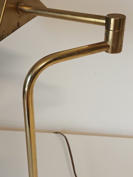 Image 1 of Messing bankierslamp