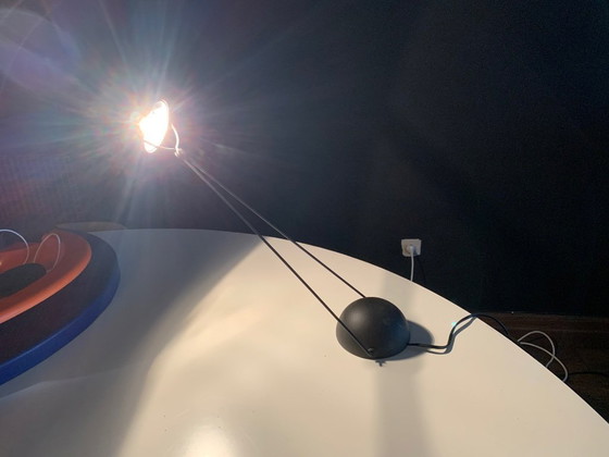 Image 1 of Lampe de Table Design Vintage Meridiana Paola Piva Pour Stefano Cevoli