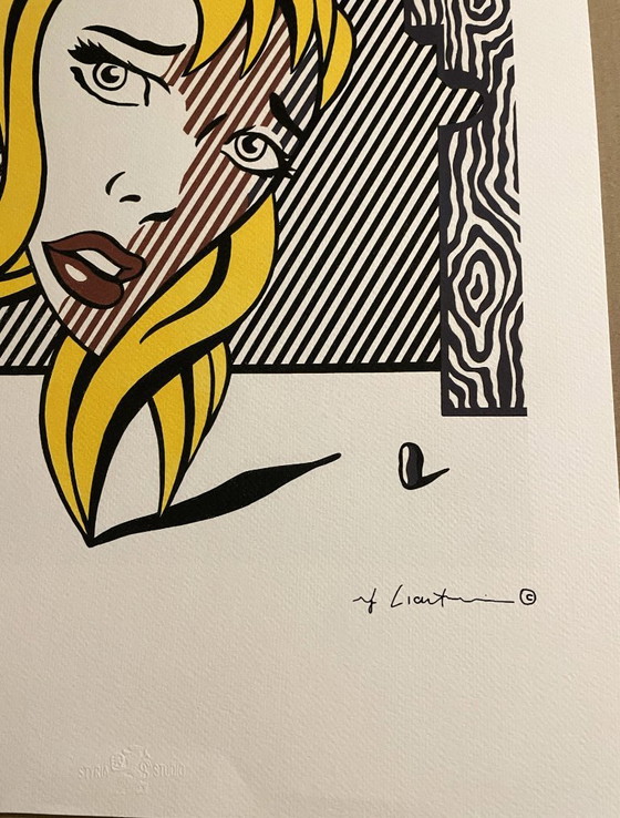 Roy Lichtenstein (1923-1997) - Blonde, 1978 – Lithographies et sérigraphies, Paper (photo 2 of 5)