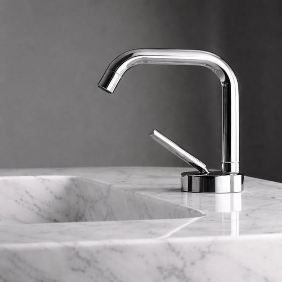 Image 1 of Nouveau – Zucchetti Isystick ZP1195 Chrome | Design italien haut de gamme