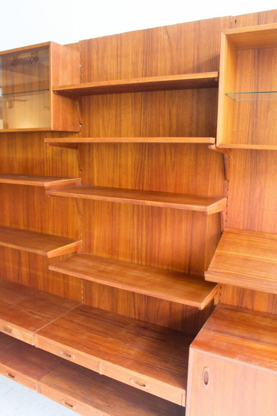 Image 1 of Modulares und funktionales Wandregal von Troeds Bjärnum, 1960