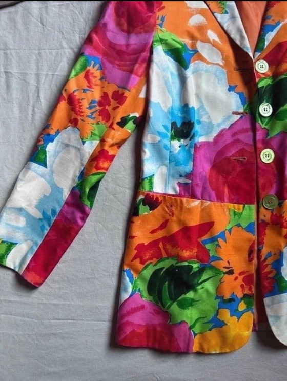 Moschino Couture Vintage 100% Silk Blazer Made in Italy IT42 EU38 – Overige tassen (photo 29 of 34)