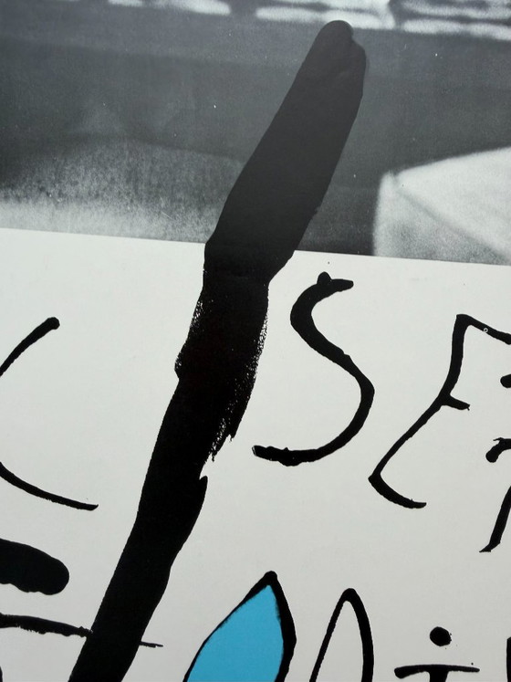 Joan Miró (1893-1983), Galería Artema Barcelona, ​​1980, originele vintage tentoonstellingsposter, gedrukt (photo 8 of 11)