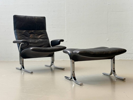 Image 1 of DS-2030 leather armchair by Hans Eichenberger for De Sede, 1970s