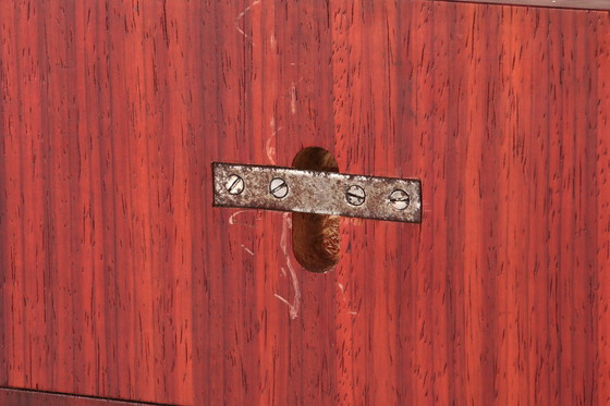 Image 1 of Luciano Frigerio 'Model Norman' Miroir italien du milieu du siècle 1970