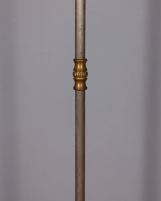 Image 1 of Vintage kapstok uit de jaren 60 in goudkleurig messing, Italiaans design.