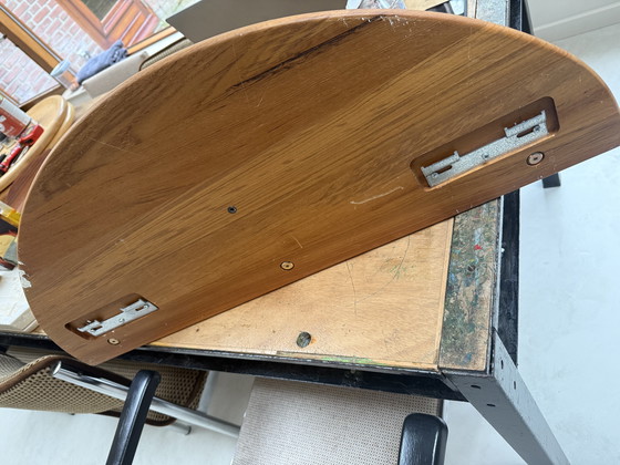 Image 1 of Vintage Danish solid teak wall coat rack from CFC Silkeborg