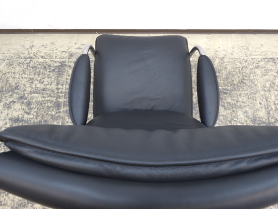 Image 1 of De Sede ds 270 sillón negro sillón de diseño sillón de cuero sillón función