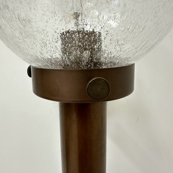 Image 1 of Set di 2 lampade da parete in vetro a globo per esterni di Lisa Pape, Svezia, anni '70