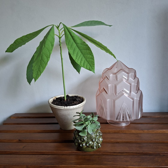 Image 1 of Art Deco ceiling lamp, large size. 1920s.