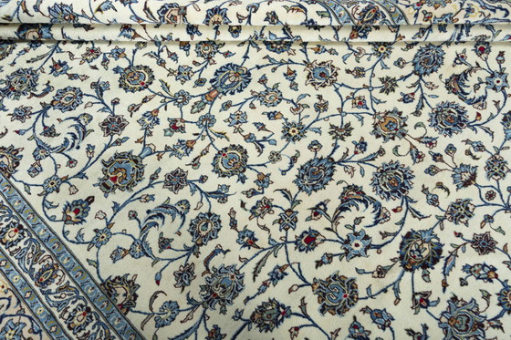 Image 1 of Tapis Keshan noué à la main 402 X 300 cm