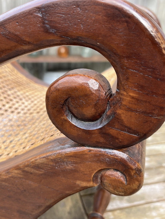 Image 1 of Chaise haute Campeche Veranda indonésienne