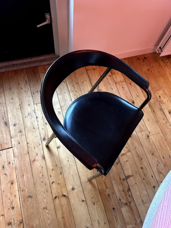 Image 1 of 4x Arrben Italy design stoel