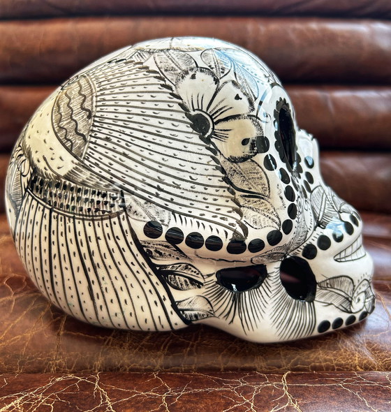 Image 1 of Skull head - Ceramic