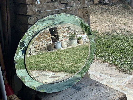 Image 1 of Antonio Lupi XL spiegel groen Christal Luxor '50