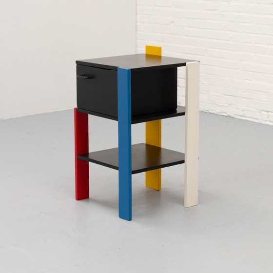 Image 1 of Rietveld Stijl Bijzettafel 80's