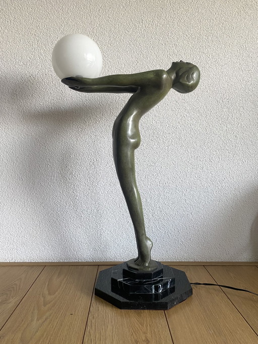 Vintage Clarté Stehleuchte Max Le Verrier