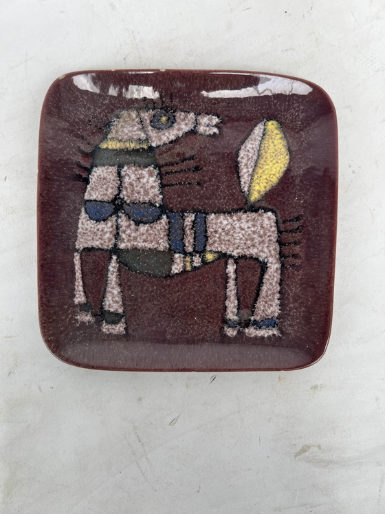 Image 1 of Vintage Franco Santi wall plate 1970s