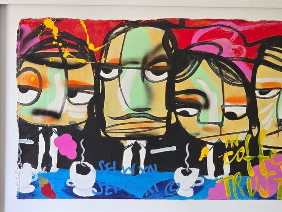 Image 1 of Selwyn Senatori – Wir vertrauen auf Kaffee – Unterzeichnet – 2019