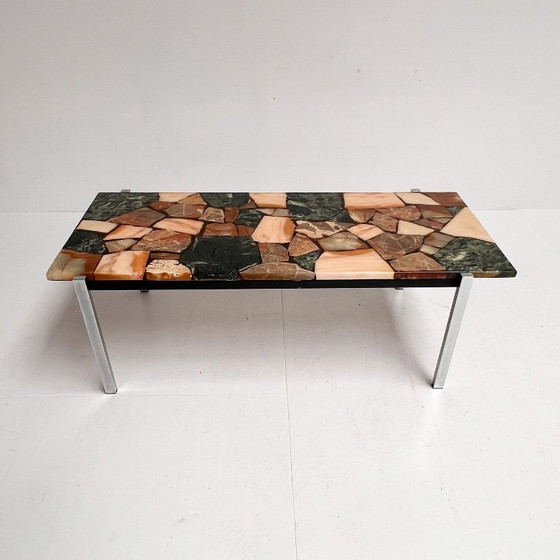 Image 1 of Onyx Salontafel 120 cm, 1970's