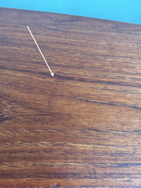 Image 1 of Vintage Danish Teak Dining Table, Extendable