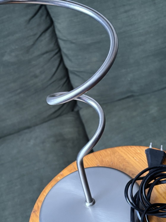 Image 1 of Steinhauer Spiraal vloerlamp – messingkleur – vintage jaren ’80 – topstaat 