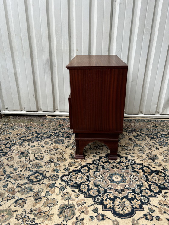 Image 1 of Mid-century teak houten kastje 