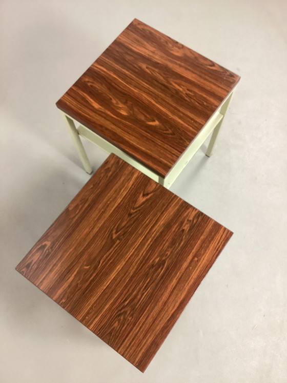 Image 1 of 2 tavolini modernisti vintage anni sessanta