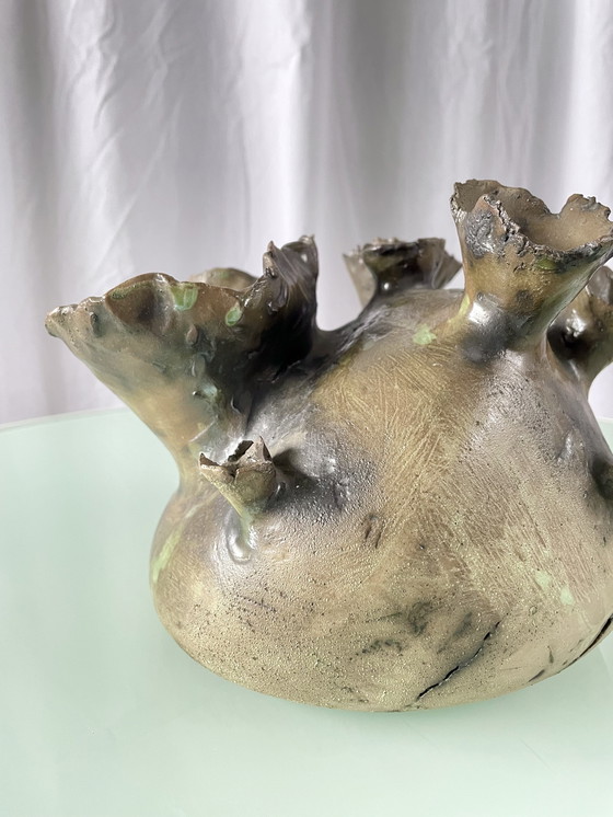 Image 1 of Raku vase studio