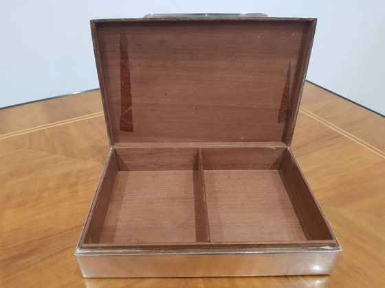 Silver Cigar Box in 925 Silver – Decorative Objects (photo 6 of 8)