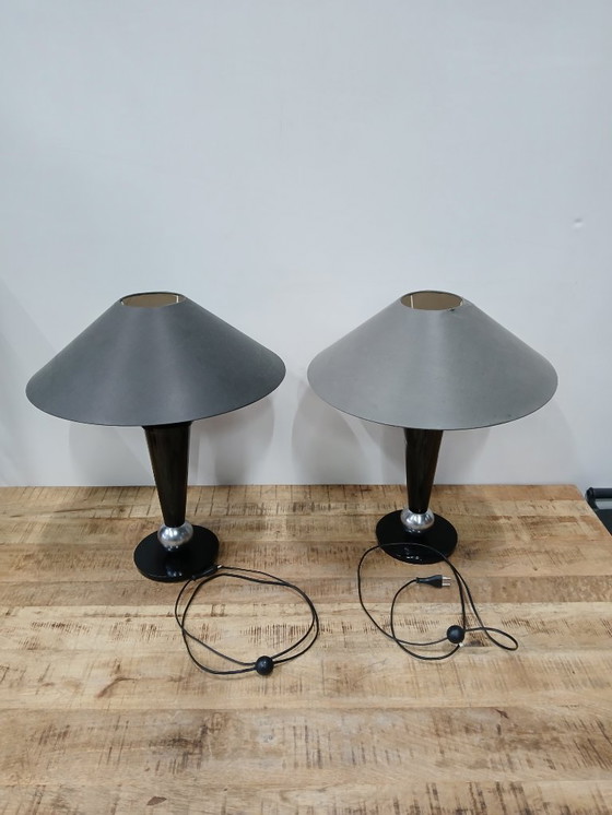 Image 1 of 2x Tom Kater design lamp, black