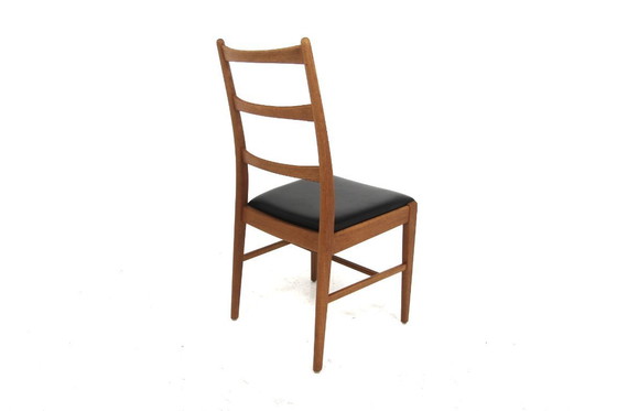 Image 1 of Juego de 4 sillas escandinavas de roble, Suecia, 1960