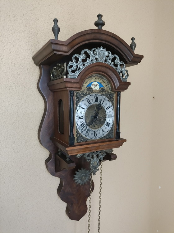 Image 1 of Warmink (Wuba) Sallander Wall Clock with Moon Phase