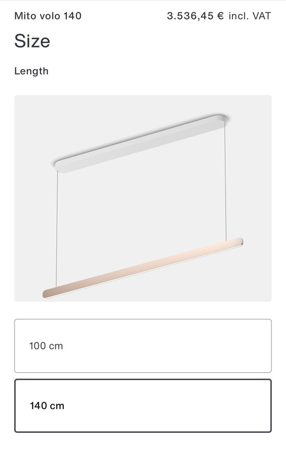 Image 1 of Occhio Mito Volo 140 - Oro Mate / Capota blanca