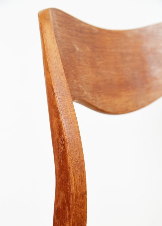 Image 1 of Niels O. Møller eetkamerstoelen nr. 71 voor J. L. Møller, set van 3