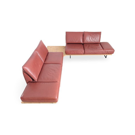 Image 1 of Original Koinor Phoenix corner sofa, designer couch, aniline leather, brown