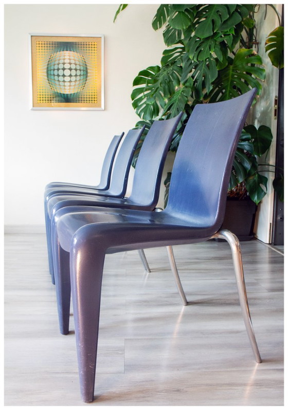 Image 1 of Set of 4 P.Starck chairs, VITRA edition, 1992