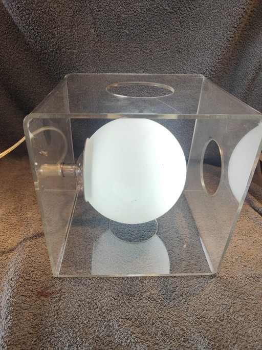 Francodim vintage design lamp - Austral PM-TR plexiglass
