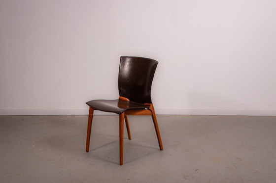 Image 1 of Cos S-12 stoelen ontworpen door Josep Llusca voor Cassina in 1994