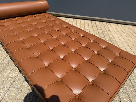 Image 1 of Knoll Barcelona Daybed Cognac Venezia Leder in Nieuwstaat!!